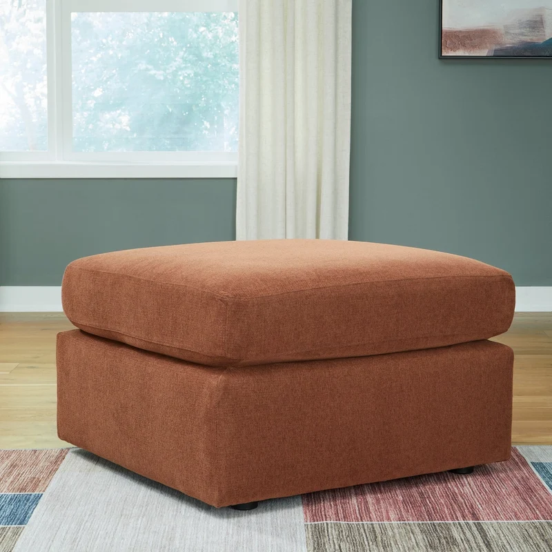 Ottoman surdimensionné en tissu - Modmax