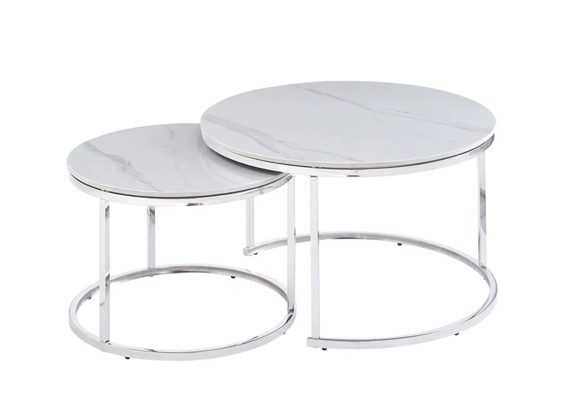 Tables gigognes ceramique - Orea