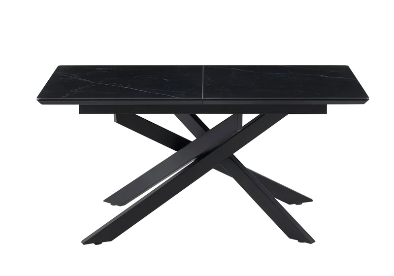 Table extensible céramique marbre noir - Joy