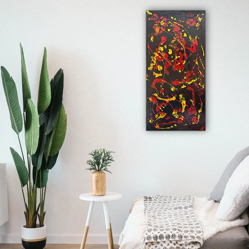 Toile 18 x 36 po - Volcano