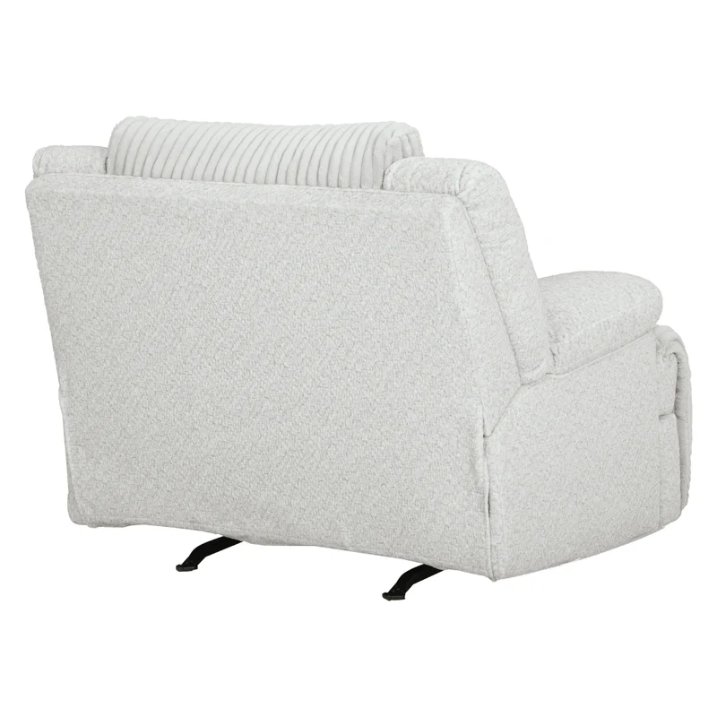 Fauteuil berçant et inclinable en velours côtelé - Top Tier