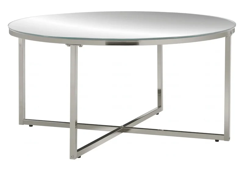 Table basse ronde marbre blanc - Gala