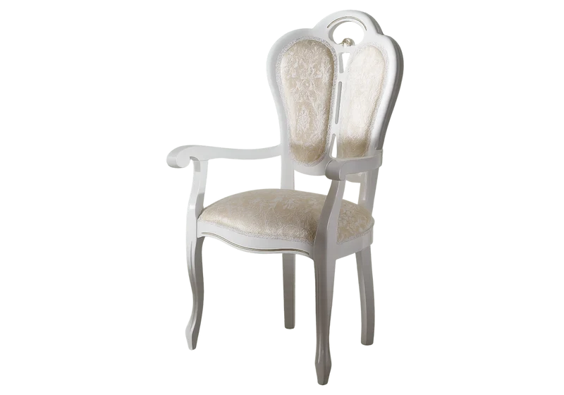 Ensemble meubles de salon baroque blanc doré - NOBILE