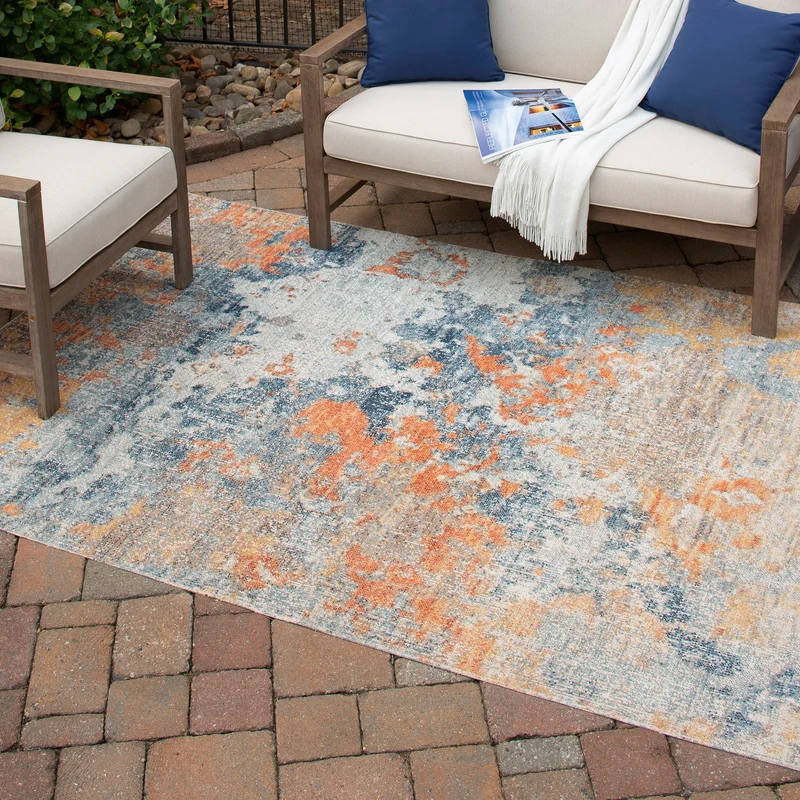 Tapis intérieur/extérieur 5 pi x 7 pi - Wraylen