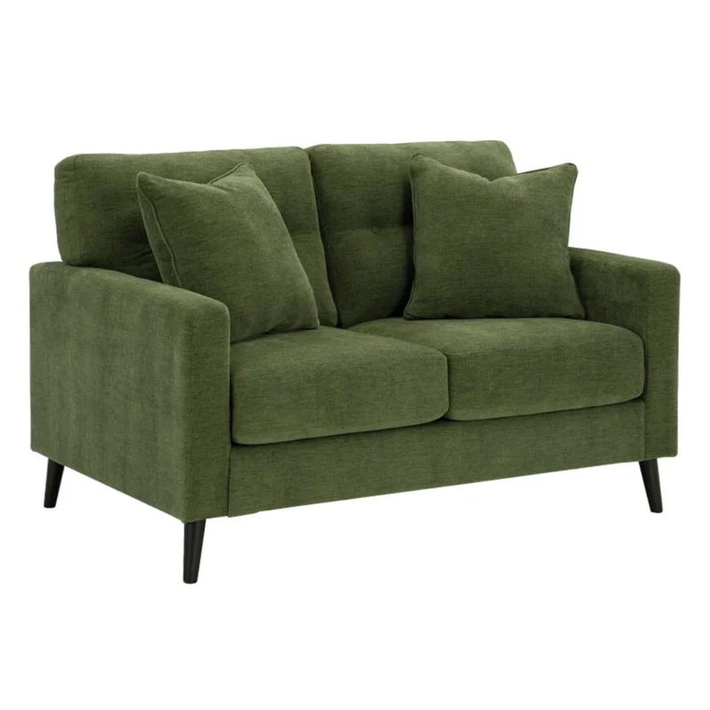 Causeuse en tissu avec coussins - Bixler