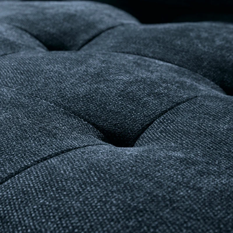 Sofa condo en tissu avec coussins - Bixler