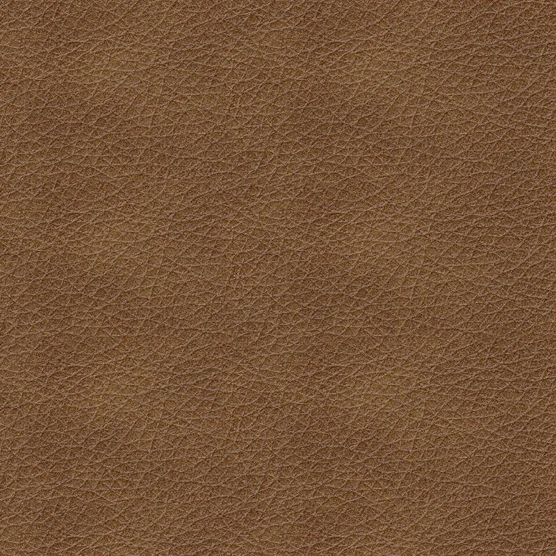 Sofa en cuir brun caramel - Bolsena