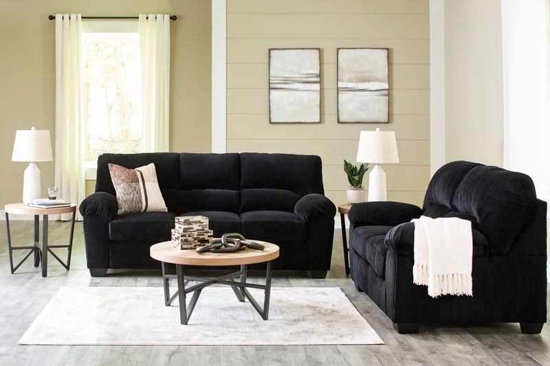 Sofa en tissu corduroy - SimpleJoy