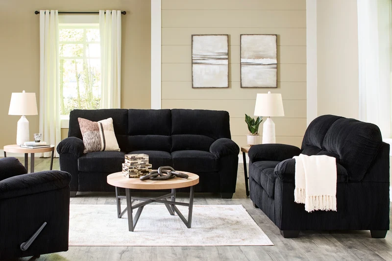 Sofa en tissu corduroy - SimpleJoy