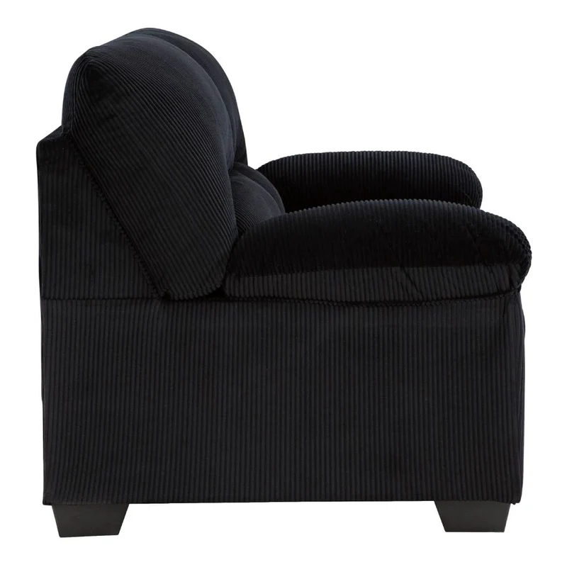 Causeuse en tissu corduroy - SimpleJoy