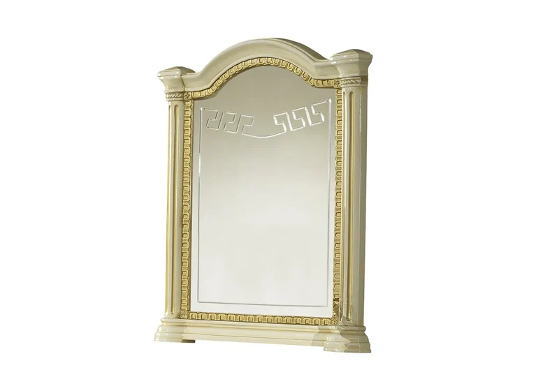Chambre complète laquée beige or ROBBY