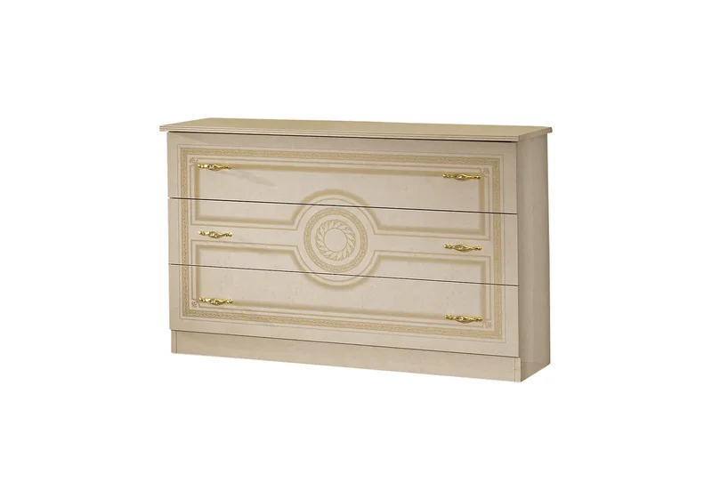 Chambre complète laquée beige LOIS