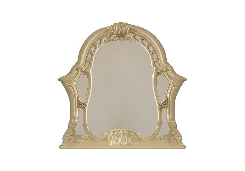 Chambre complète laquée beige LOIS