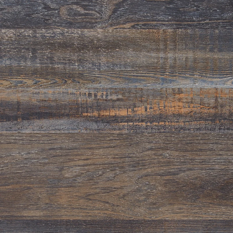 Bureau à 6 tiroirs en bois/MDF multi gris - Drystan