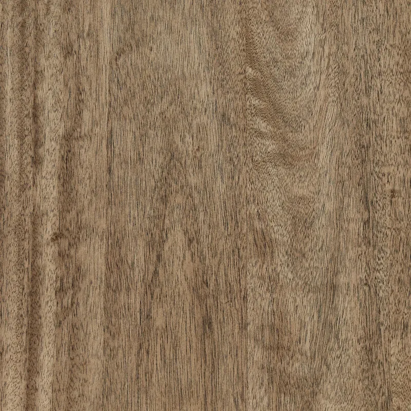 Table de salle à manger extensible en bois/placage brun clair - Tomtyn
