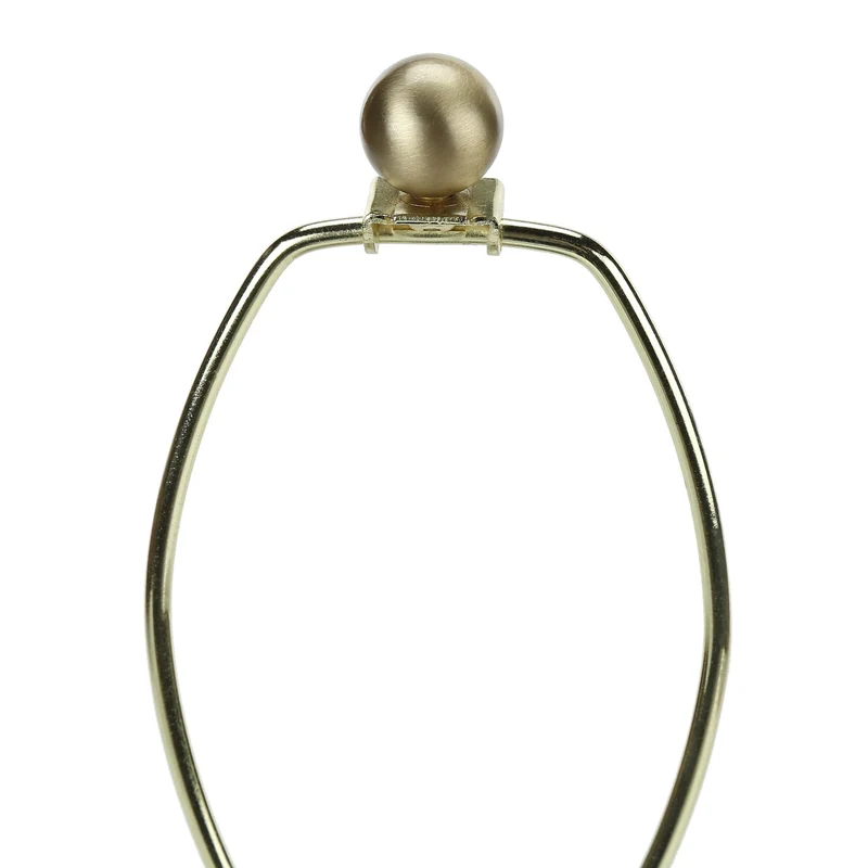 Lampe de table en résine crème texturée 21 po - I 9617