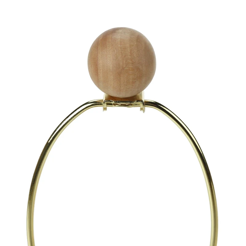 Lampe de table en corde de lin brun naturel 22 po - I 9628