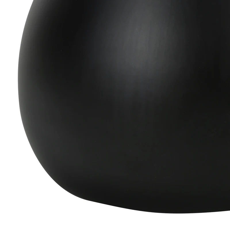 Ensemble de 2 lampes de table en métal noir 18 po - I 9639
