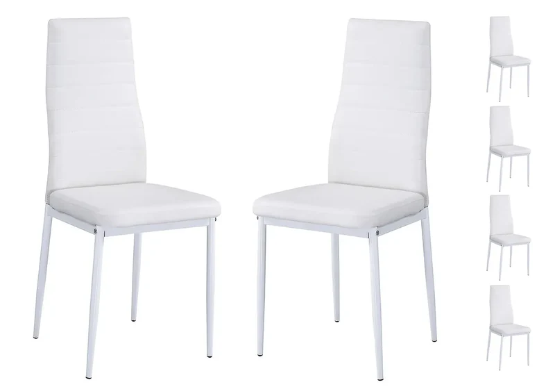Table extensible 6 chaises blanc - Fly