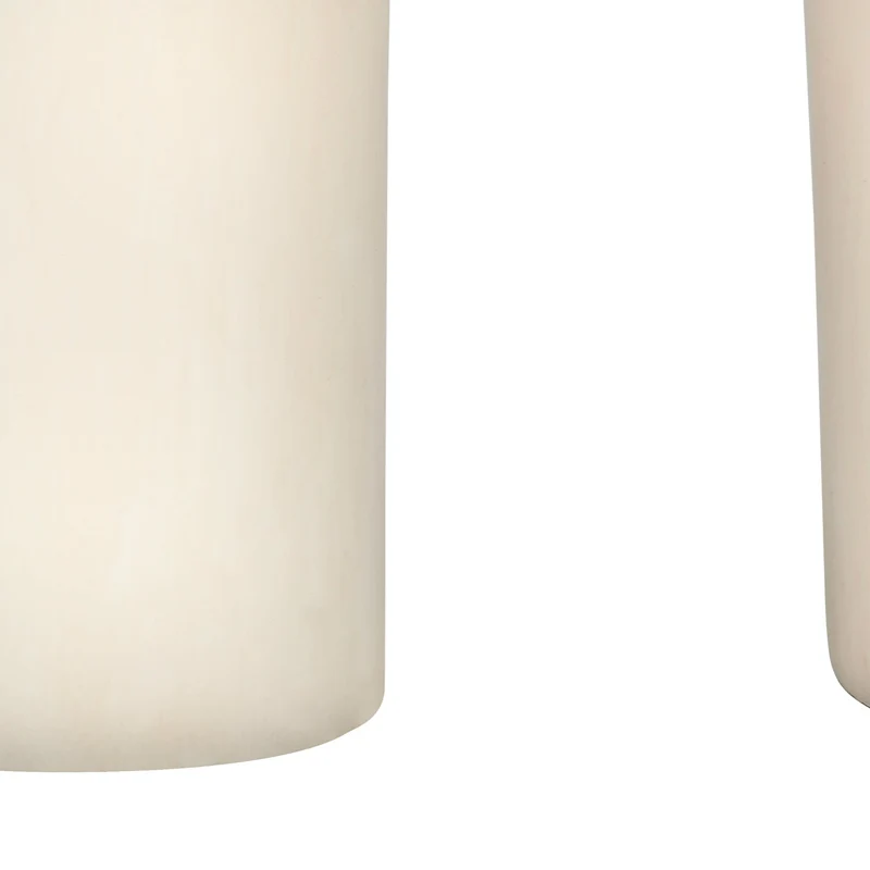 Lampe de table en résine crème 25 po - I 9728
