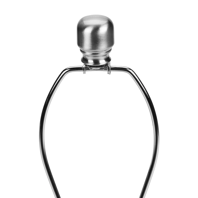 Lampe de table en résine crème ondulée 25 po - I 9727