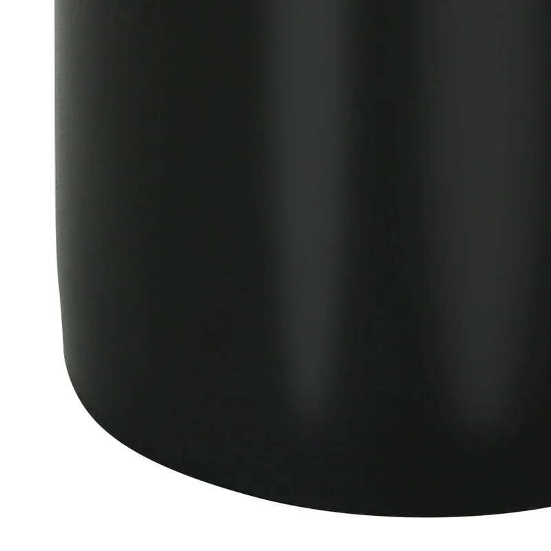 Lampe de table en béton noir et accents de métal doré 25 po - I 9629