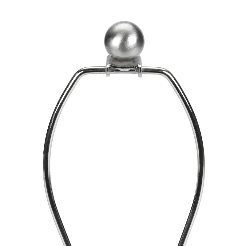 Lampe de table en céramique crème lisse 27 po - I 9731