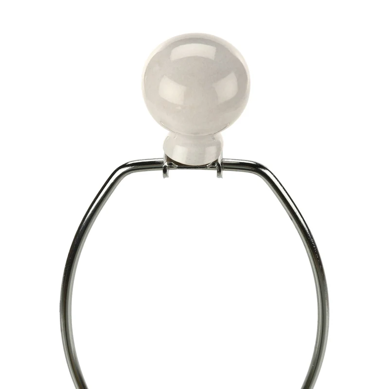 Lampe de table en céramique crème texturée 33 po - I 9613
