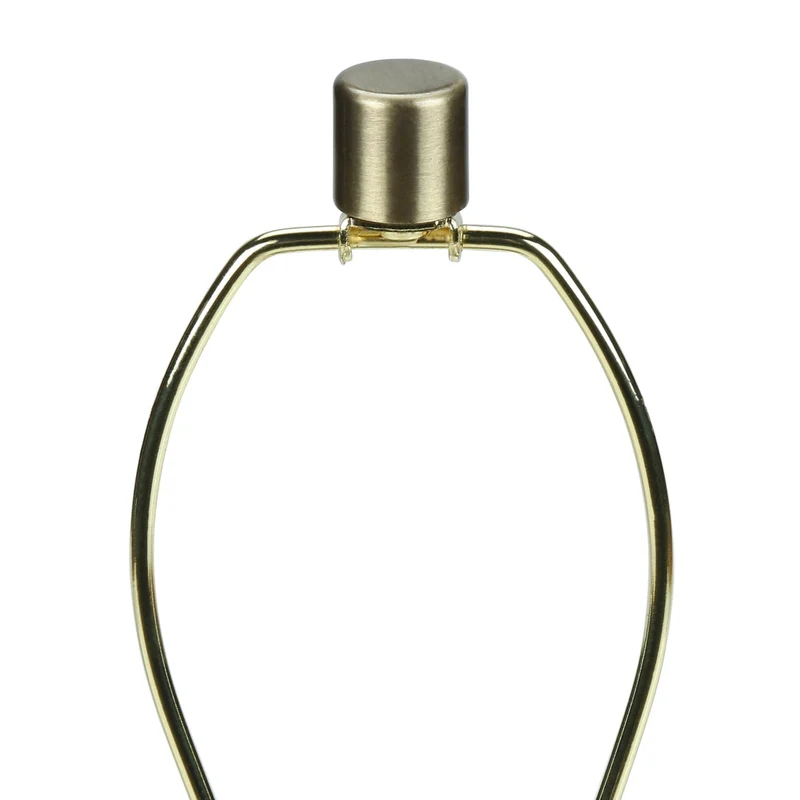 Lampe de table en céramique grise texturée 27 po - I 9709