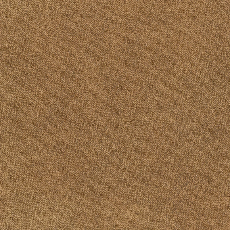 Ottoman aspect cuir brun caramel - Telora