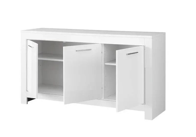 Meuble de séjour laqué blanc MODENA