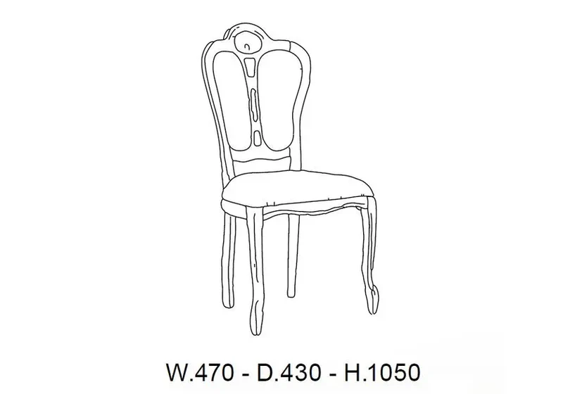 Chaise tissu laqué beige GRETA (Lot de 2)