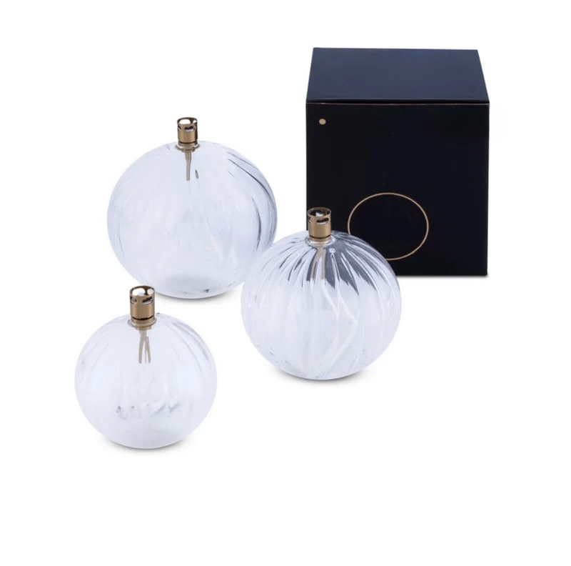 Lampe à Huile Striée - Plusieurs Tailles