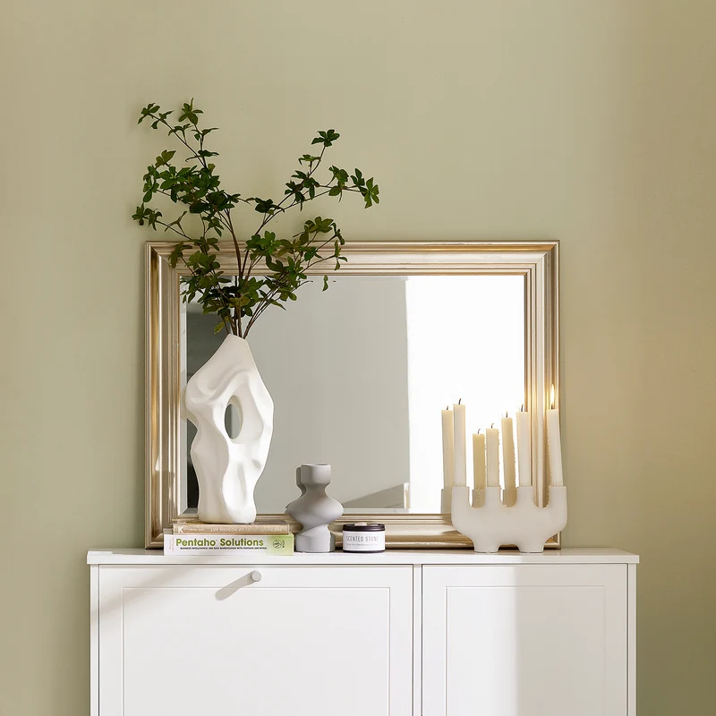 SoBuy FSR114-W Armoire à Chaussures 2 Abattants, 1 Porte et 1 Compartiment Ouvert pour Entrée Couloir – Blanc