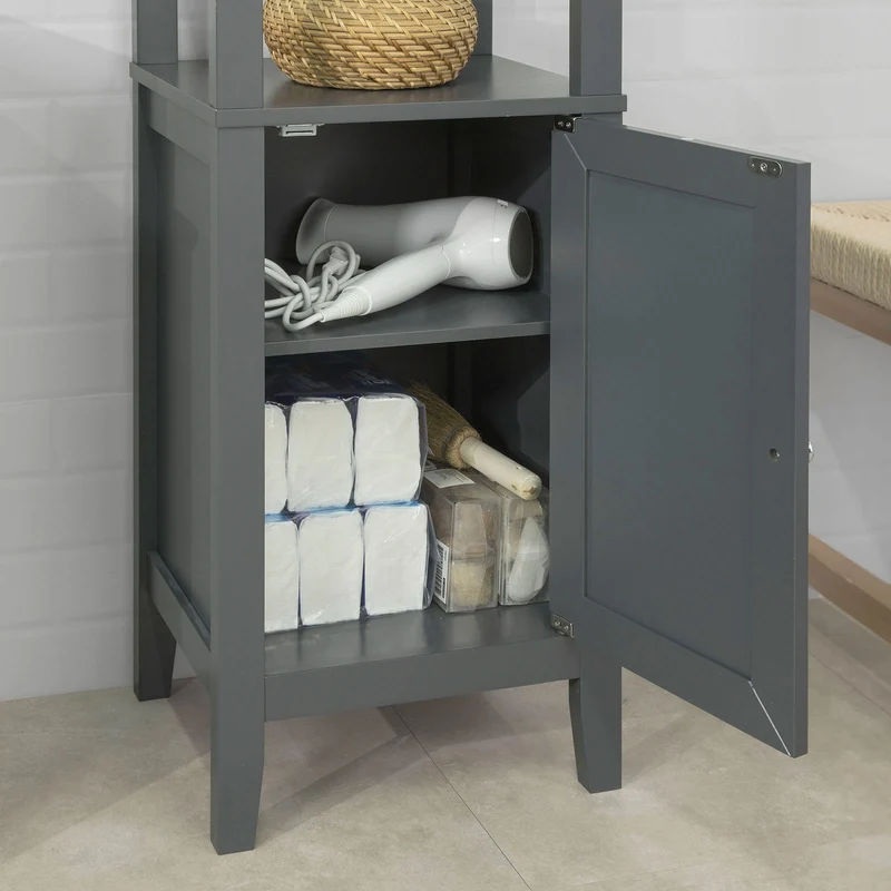 sebuyfr.comG205-DG Meuble Colonne de Salle de Bain Armoire Toilette Haute