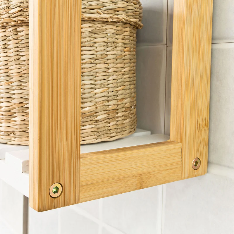 sobuyes.shopG27-WN Etagère Murale Salle de Bain Toilettes Cuisine