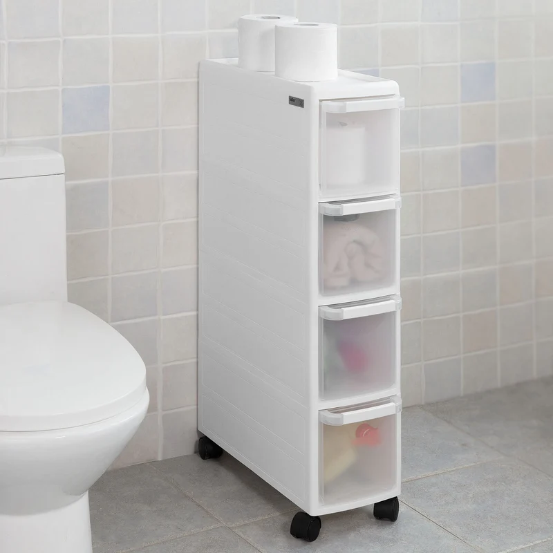 sobuyes.shopG41-W Tour de rangement Chariot pour rangement cuisine salle de bain