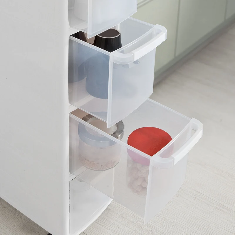 sobuyes.shopG41-W Tour de rangement Chariot pour rangement cuisine salle de bain