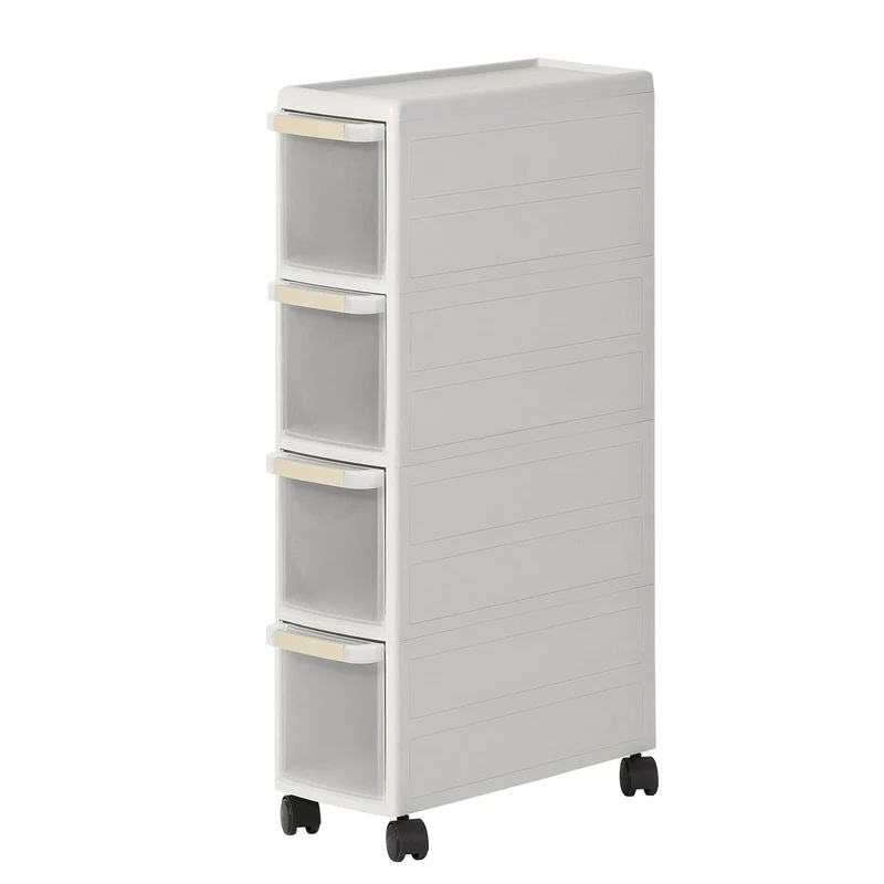 sobuyes.shopG41-HG Chariot pour rangement cuisine salle de bain, Étagère Armoires de cuisine