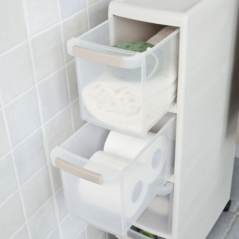 SoBuy FRG41-HG Chariot pour rangement cuisine salle de bain, Étagère Armoires de cuisine