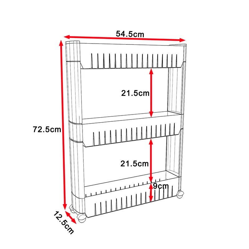sebuyfr.comG40-W Tour de Rangement Cuisine Salle de Bain Armoires de Cuisine