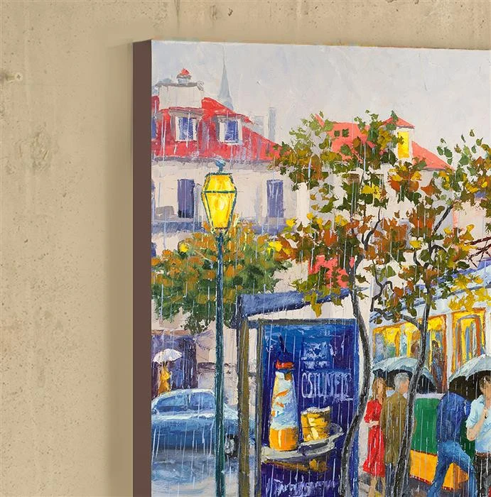 Rainy Day. Lisbon Portugal