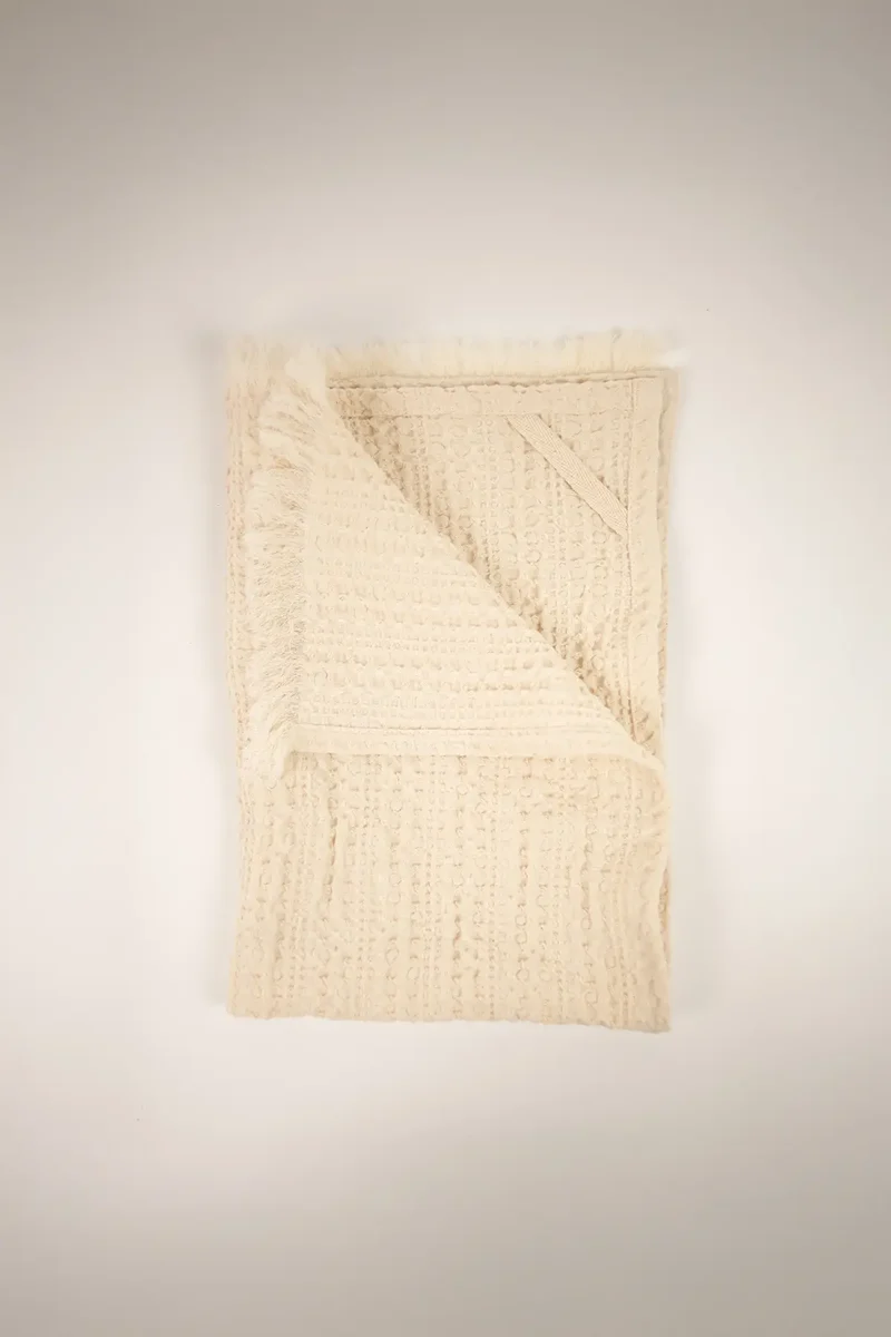Torchon blanc doux