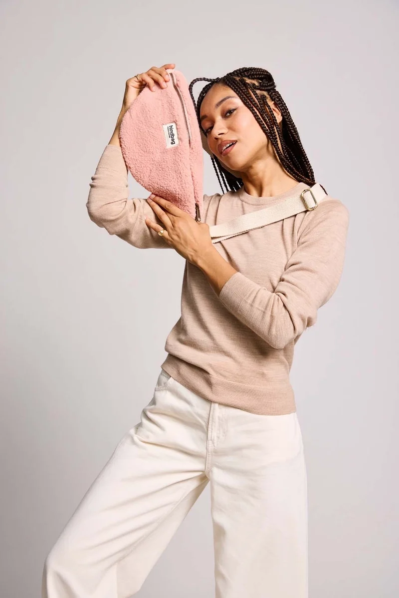 Sac banane teddy poudre