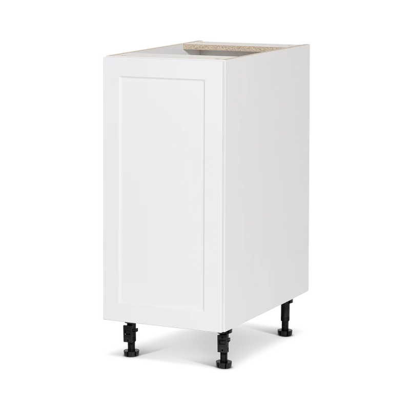 Cabinet de bas - 1 porte - 21 pouces de large - Polymère blanc shaker