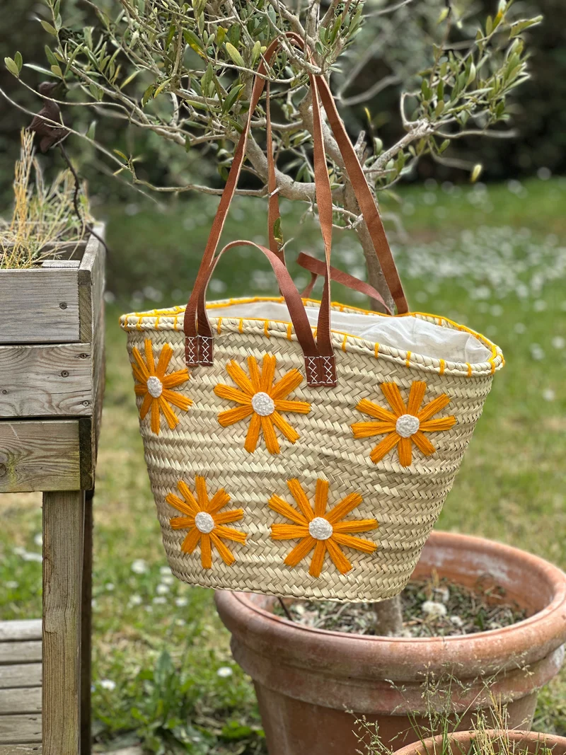 Panier tournesol L