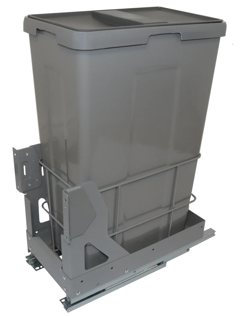 Poubelle coulissante WRB 12'' 35L 1 bac anthracite