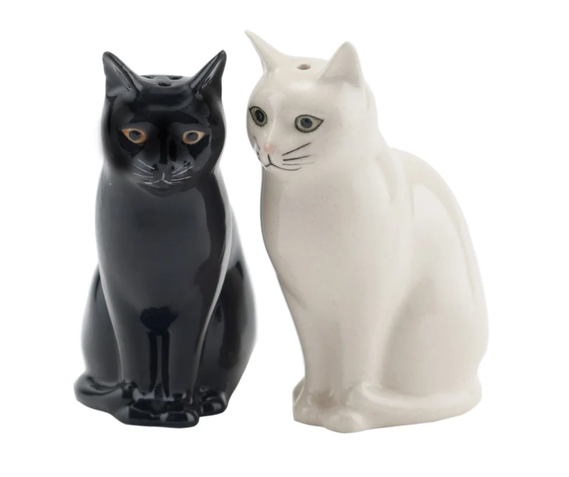 Sel poivre chat