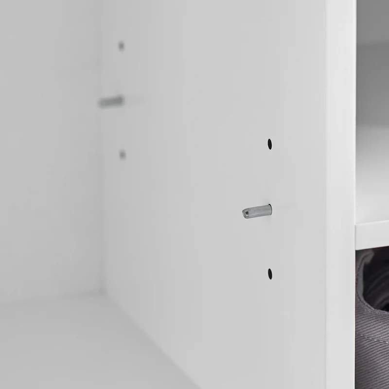 SoBuy FSR83-W Banc à Chaussures avec Coussin Rembourré et Rangement pour Entrée Couloir – 110x35x50 cm, Blanc