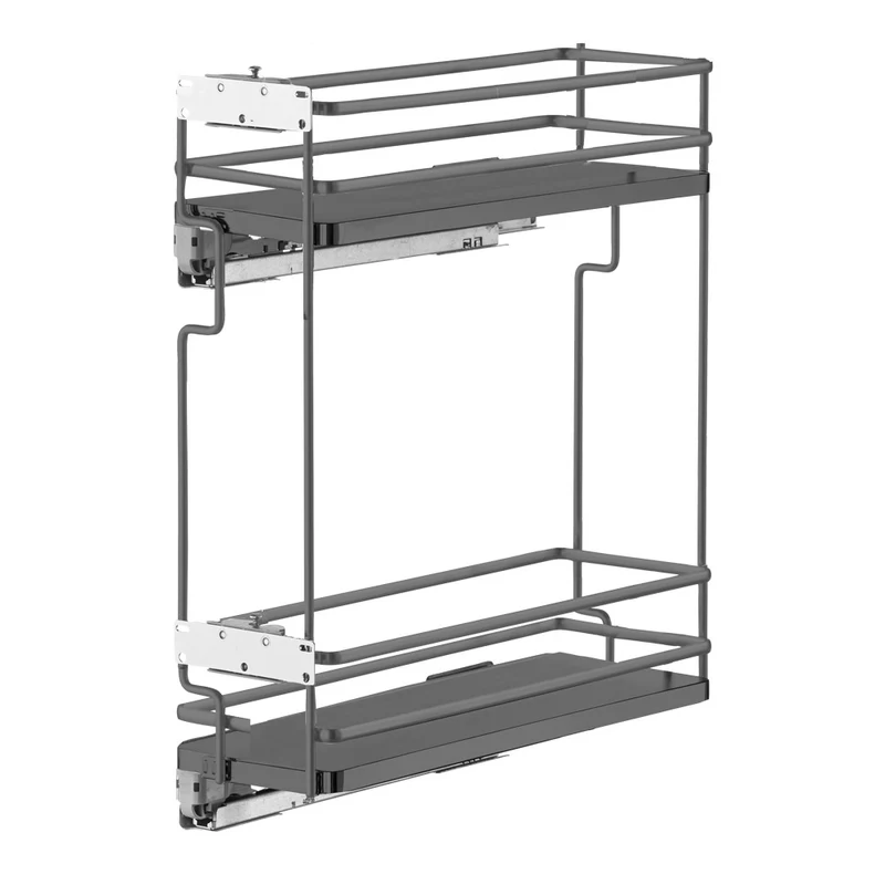 Tiroir Coulissant étroit 8'' Galaxy anthracite